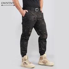 Мужские камуфляжные тактические карго Мужские штаны для бега Boost военные тренировочные комбинезоны брюки армейские мульти-карманы мужские армейские брюки