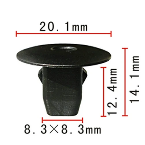 

30x High for HONDA for ACCORD for Civic Odyssey 2004On WHEEL ARCH LINING SPLASHGUARD INNER LINER CLIPS 90682-SEA-003 90682SEA003