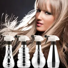 Парикмахерский класс 450 мл дропшиппинг парикмахерское Серебристое украшение спрей бутылка салон парикмахерский инструмент для волос p