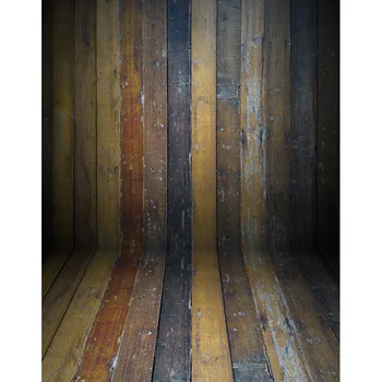 

5x7FT Vinyl textured wood wall floor photographic backgrounds for newborn children portrait photo photography backdrops props