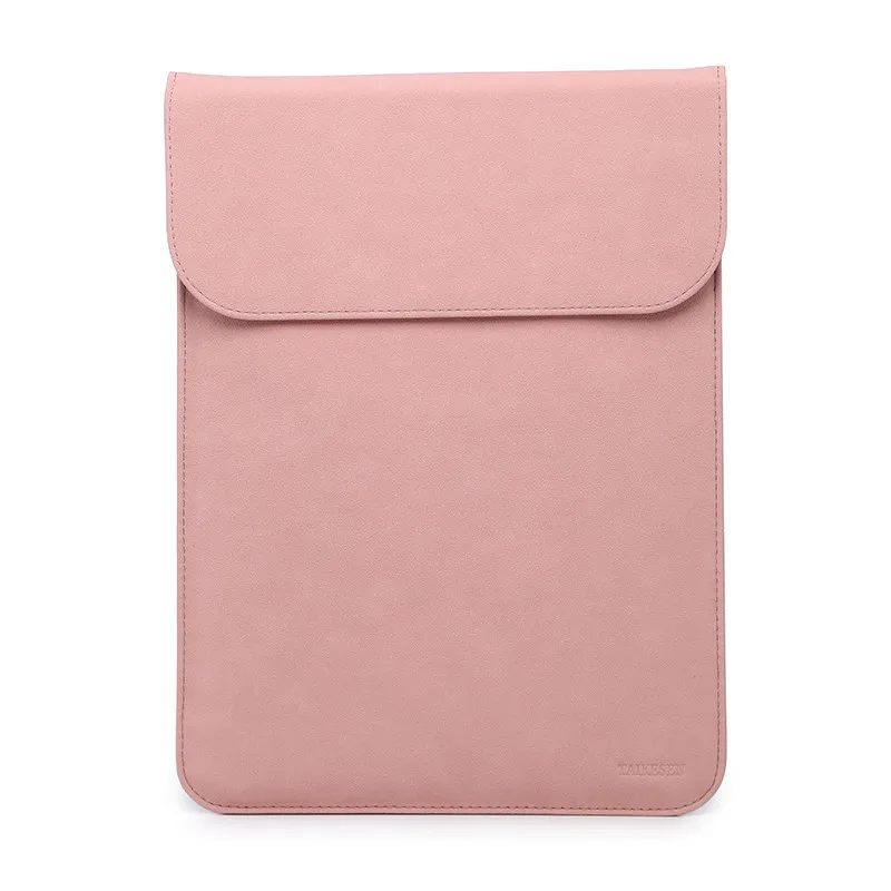 Портативный водонепроницаемый рукав для ноутбука, сумка для ноутбука Macbook Air 11 12 13 15 Pro 15,6 дюймов retina, защитный чехол для ноутбука - Цвет: Rose pink single
