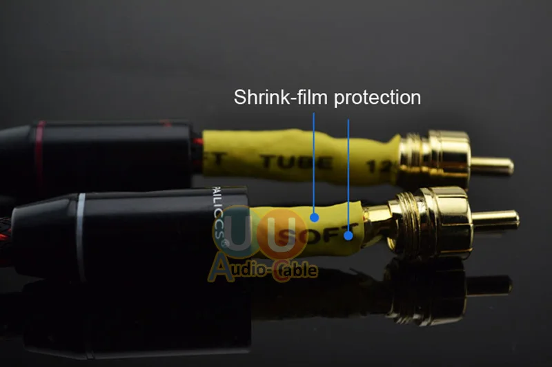 Кабель HIFI RCA SPDIF цифровой аудиокабель/утолщенный настенный кабель Budweiser + Canare L 4E6S с
