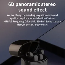 Беспроводные Стерео Наушники Bluetooth 5,0 водонепроницаемые наушники с микрофоном для iPhone samsung huawei WIF66