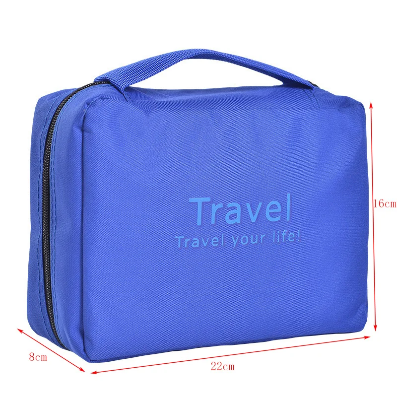 Multilayer Design Makeup Bag Foldable Hook Cosmetic Bag Women Outdoor Travel Multifunction Organizer Wash Bag