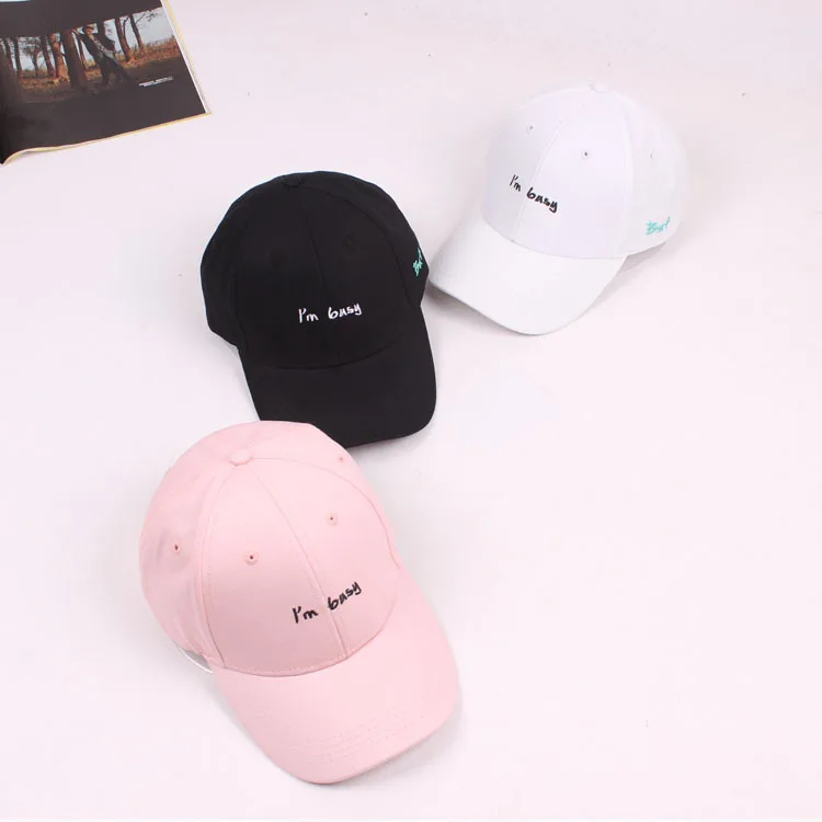 Мальчики и девочки письмо я занят Дрейк Bone Dad Hat Для мужчин Женская кепка взрослых хлопок Бейсбол Кепки на кнопках сзади солнцезащитные очки хип-хоп