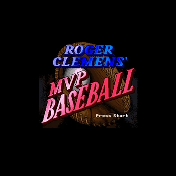 

Roger Clemens' MVP Baseball NTSC Version 16 Bit 46 Pin Big Gray Game Card For USA Game Players