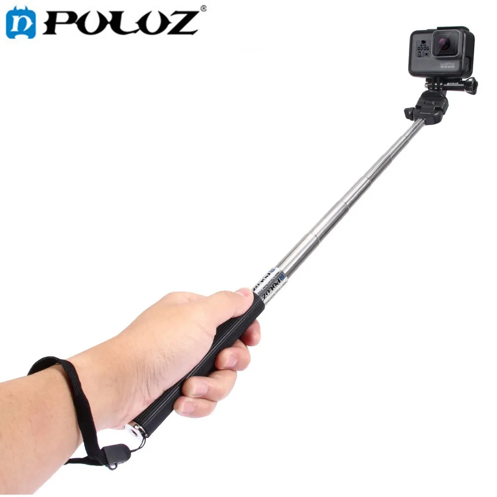PULUZ для Go Pro Аксессуары Выдвижная ручная селфи палка монопод Dji OSMO Action/GoPro NEW