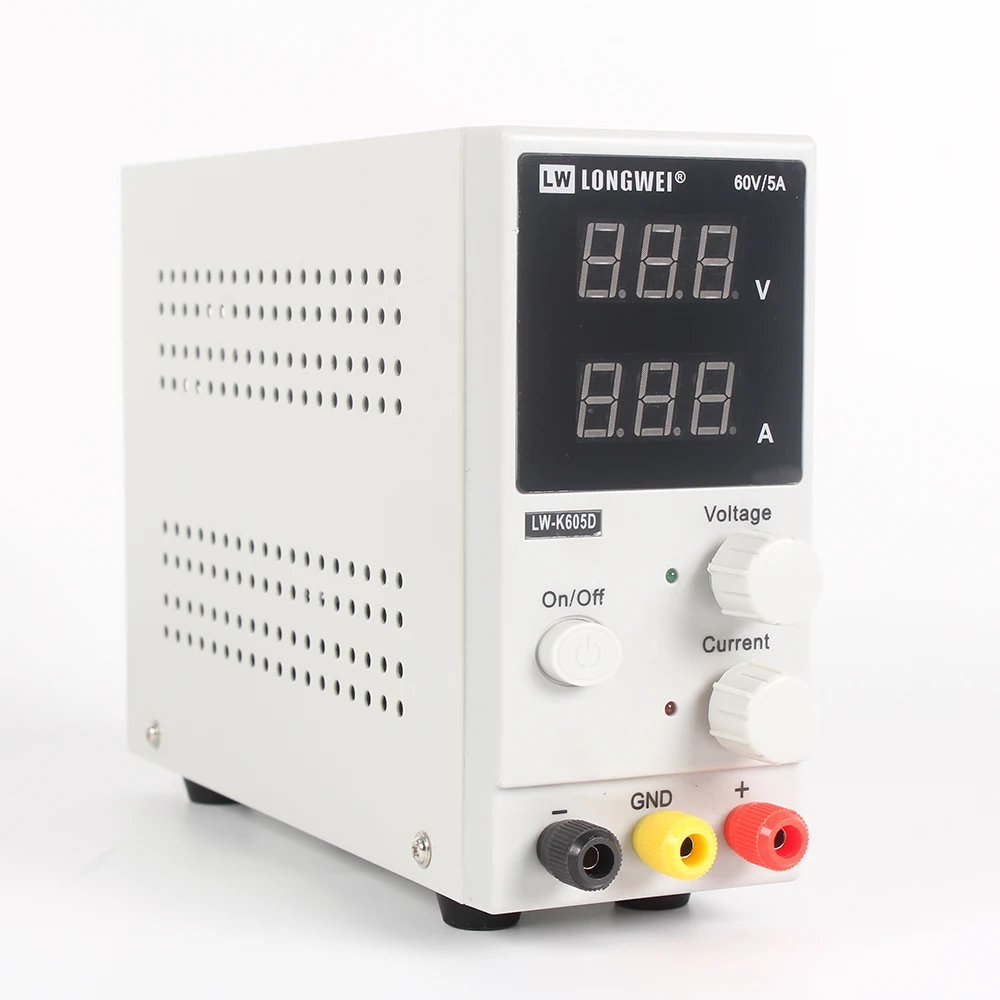 

LW-K605D 60V 5A Mini Adjustable Digital Laboratory DC Switching Power Supply 110V 220V