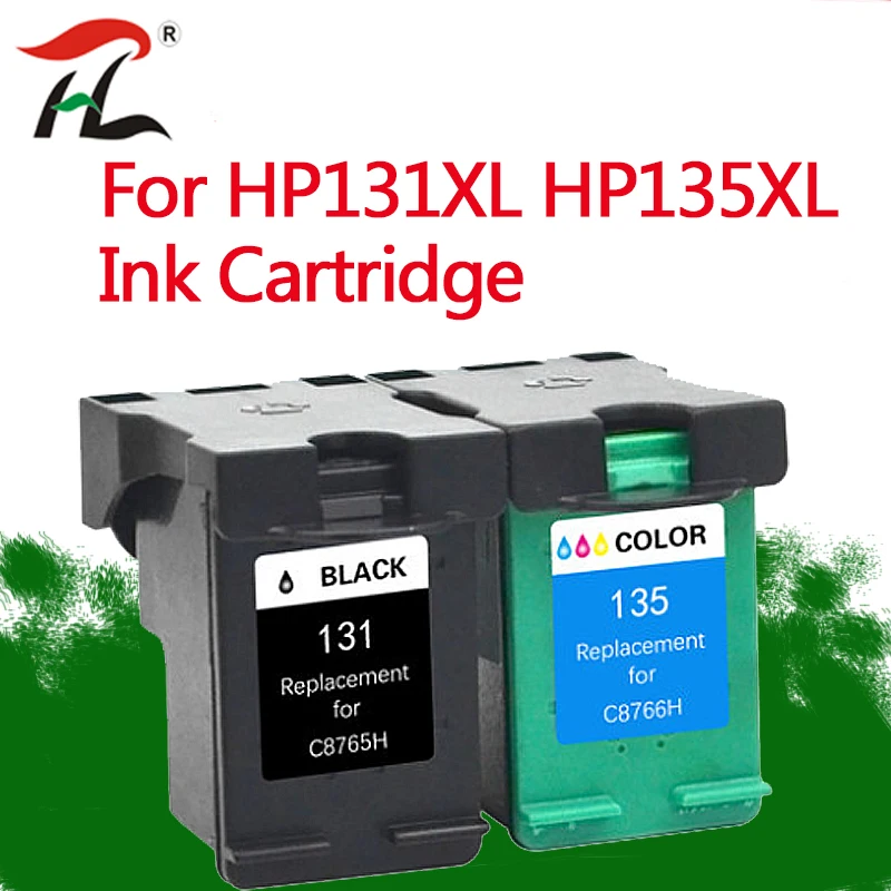 NoEnName_NullApplicable hp 131XL 135XL чернильный картридж 131 131XLPSC1510 1610 C8765H принтер C8766H 2610 |