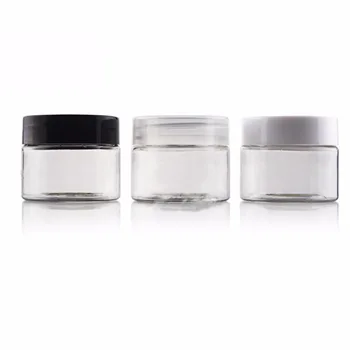 

30pcs Cosmetic Jar Packaging Plastic Container 20g Empty Makeup Pot Eye Shadow Face Cream Lotion Bottle Jars Clear Tin Packing