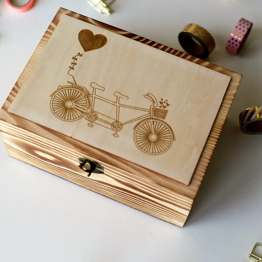 Alternative Wedding Guest Book, Custom Wedding Box , Personalized ...