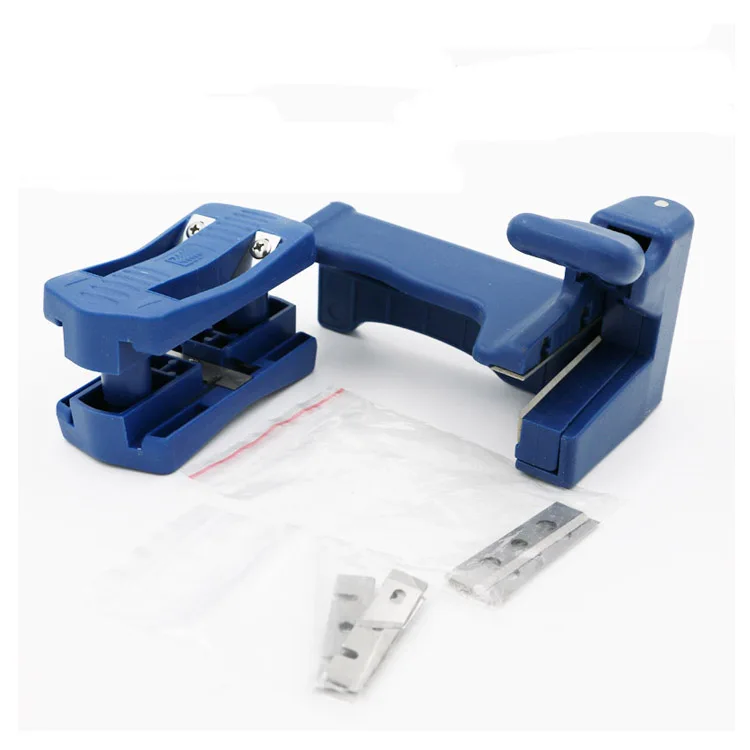 QST EXPRESS Double Edge Trimmer Banding Machine Set Wood Head and Tail Trimming Carpenter Hardware