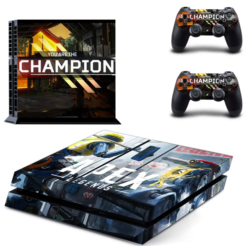 Игровая станция 4 PS виниловая наклейка s Apex Lengend ps4 кожаная на контроллер adesivo pegatinas