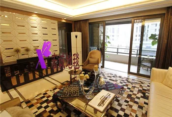 

2018 free shipping 1 piece 100% natural handmade cow leather cheap carpet