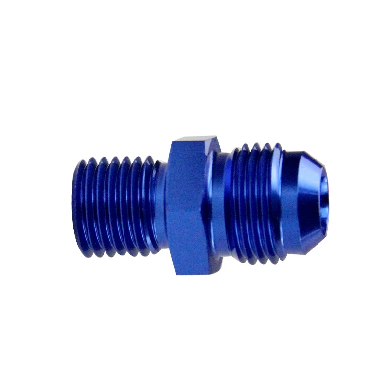LZONE BLUE Male 6AN 6 An Flare to M16x1.5 (мм) метрический прямой фитинг от до M16 * 1 5 порта. Адаптер JR