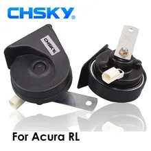 Tipo de Carro Buzina Caracol Chifre CHSKY Para Acura RL 1996 a 2012 12 V Loudness 110-129db Klaxon Buzina Auto Longa Vida Alta Baixa