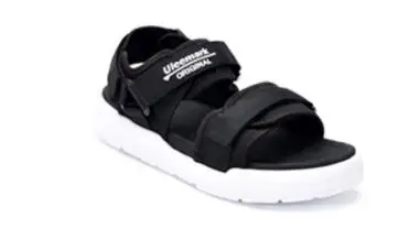 Xiaomi ULEEMARK/мужские повседневные модные спортивные сандалии; крутая удобная обувь на плоской подошве; мужские летние пляжные сандалии - Цвет: black  43