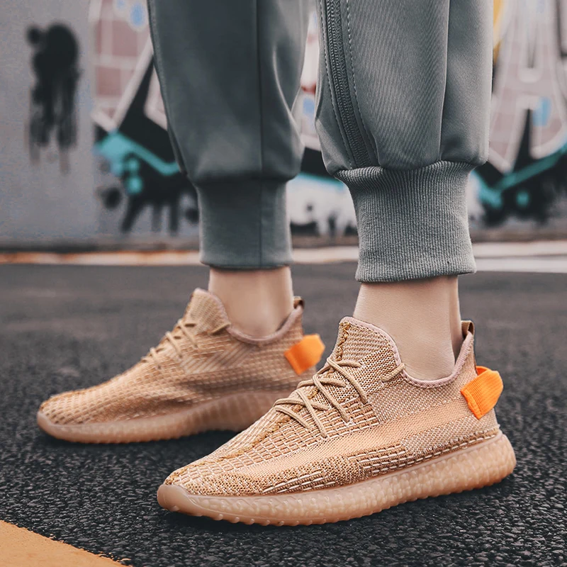 FLYKNIT 350V2 4D Мужская модная трендовая повседневная обувь для отдыха мужские