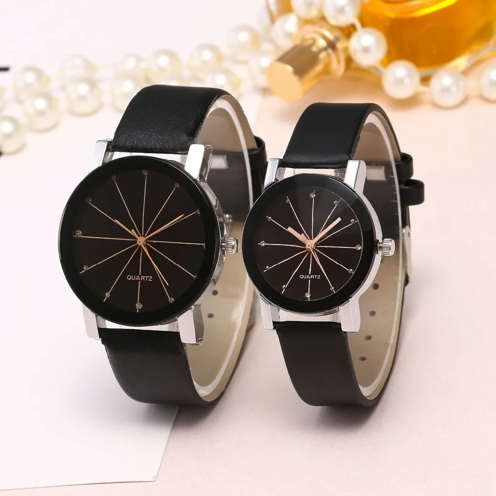 Factureerbaar rand doen alsof Goede Koop Grote Brand Design Vrouwen Quartz Horloge Casual Horloges Mode  Dames Lederen Goedkoop