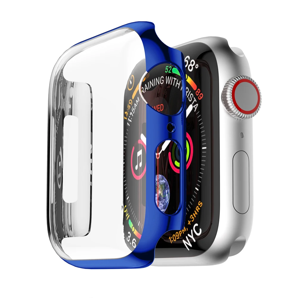 Защитный чехол для Apple watch 5, 4, 44 мм, 40 мм, iwatch, 4 HD, ударопрочный, Небьющийся корпус, защитная рамка, бампер, чехол