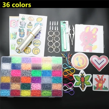 5mm 36 Colors 10000pcs EVA Pegboard Set DIY Puzzle