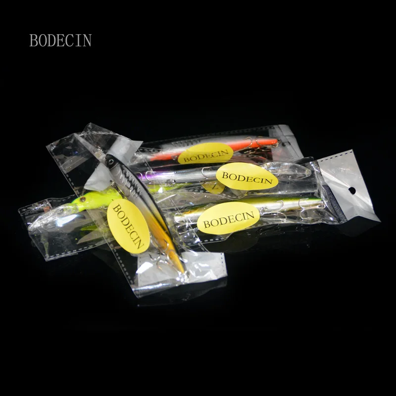 5PCS Wobbler Minnow Baits Fishing Lures 165mm 14.8g Hard Artificial Fake Bait Crankbait For Fish Lure  Pesca Tackle With Hooks (13)