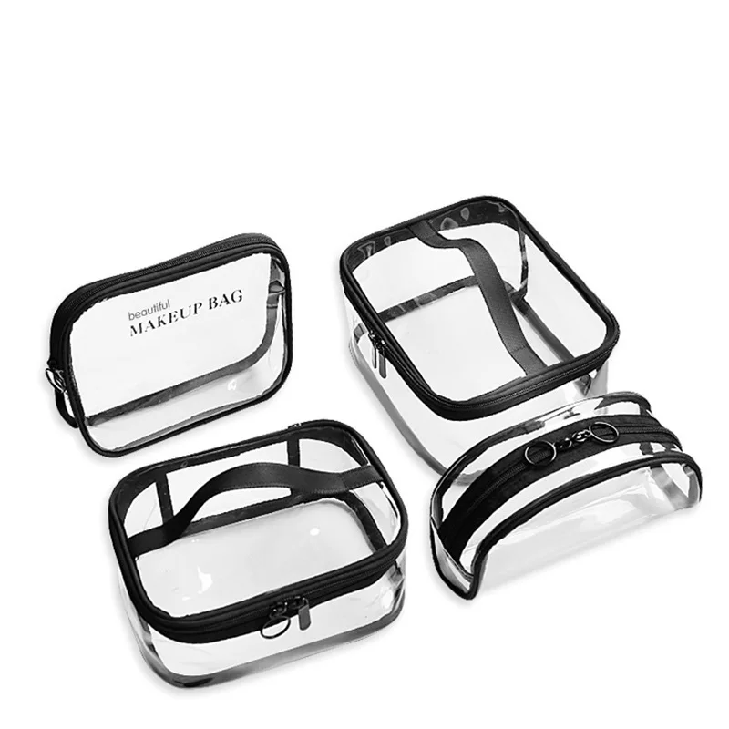 للماء شفافة PVC حمام التجميل حقيبة المرأة حافظة للمكياج السفر سستة ماكياج الجمال غسل المنظم أدوات الزينة تخزين عدة للماء شفافة PVC حمام التجميل حقيبة المرأة حافظة للمكياج السفر سستة ماكياج الجمال غسل المنظم أدوات الزينة تخزين عدة
