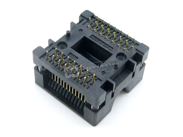 OTS-28-1.27-23 SOP28 SO28 SOIC28 Enplas IC Test Burn-In Socket Programming Adapter 8.7mm Width 1.27mm Pitch