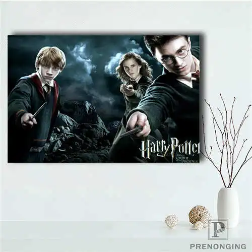 

Custom harry-potter (2) Printing Posters Cloth Fabric Wall Art Pictures For Living Room Decor#18-12-05-3-91