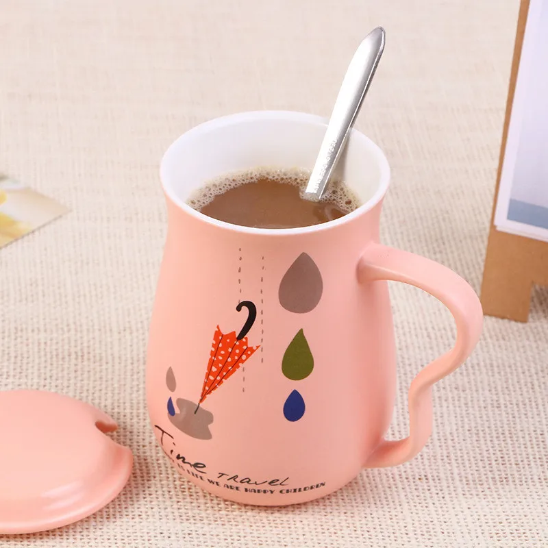 

The Coffe Cup And Mugs Personality Coffee Milk Juice Wine Beer Cup Fun Porcelain Tea Cup Zakka Tumbler for Children Friend Gifts