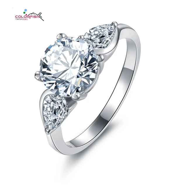 Trendy 1 9 Ct Sona Simulated Diamond Wedding Band Sterling Silver 3 Trendy 1 9 Ct Sona Simulated Diamond Wedding Band Sterling Silver 3 Stone Engagement Ring Platinum