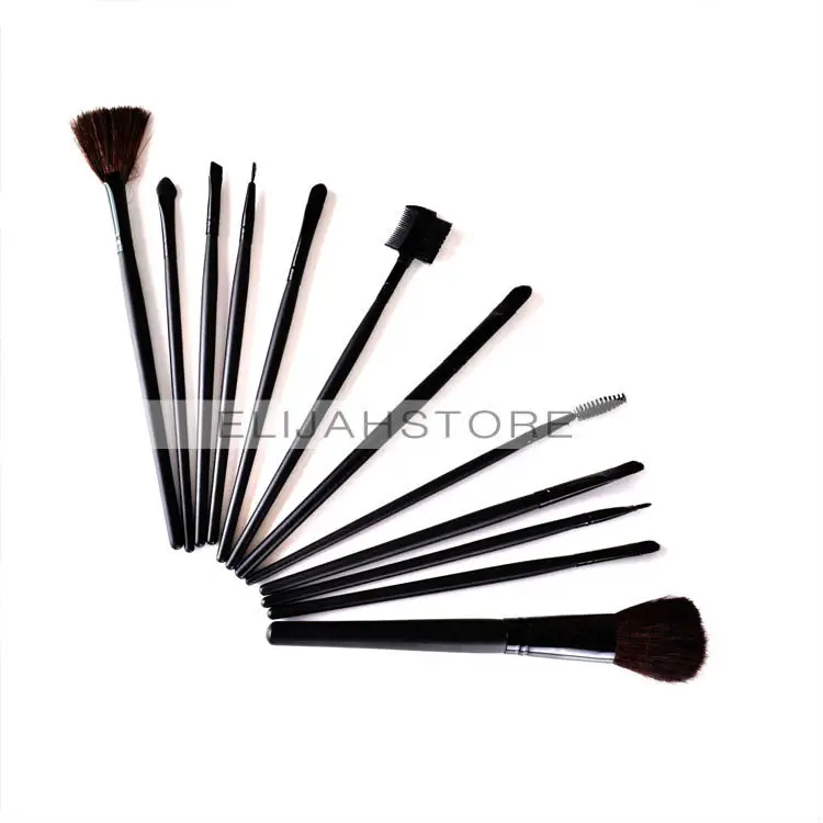 12pcs/set Professional Makeup Brush Cosmetic Nylon Hair Facial Care