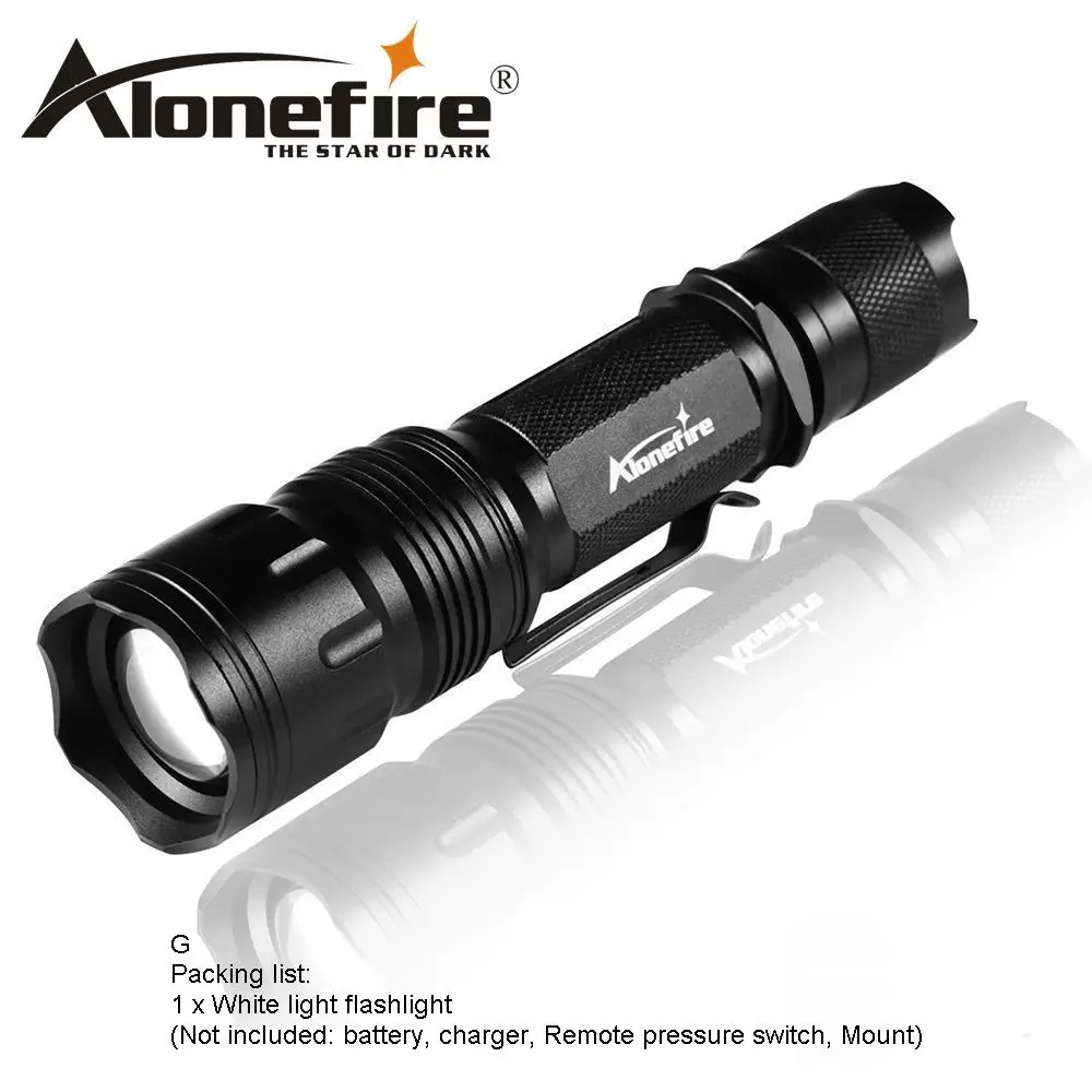 AloneFire TK104 CREE L2 светодиодный тактический фонарь, фонарь светодиодный, фонарь для охоты, кемпинга, фонарь с батареей 18650 - Испускаемый цвет: Tactics flashlight G