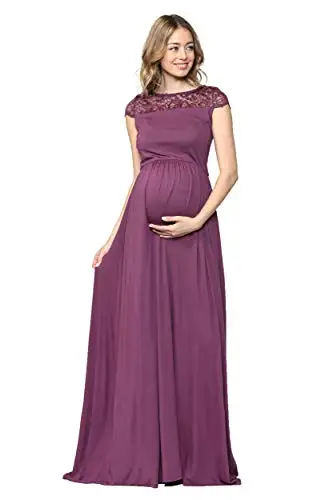Women's Maternity Dress With Lace Evening Dresses Long Pregnant Woman Formal Dresses Womens Gowns For Party And Wedding Party Women's Maternity Dress With Lace Evening Dresses Long Pregnant Woman Formal Dresses Womens Gowns For Party And Wedding Party