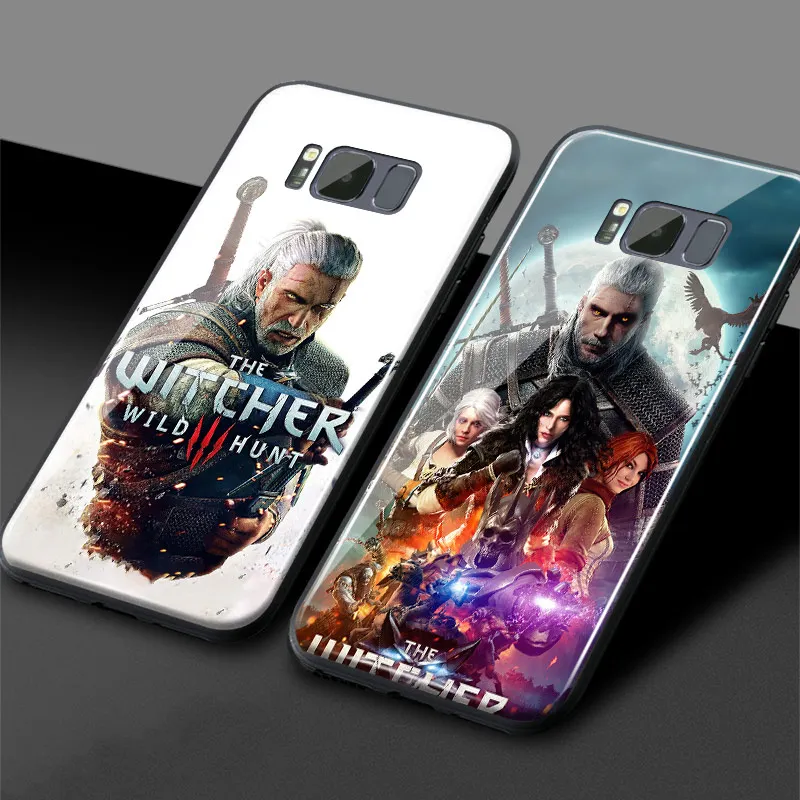 

The Witcher 3 Wild Hunt Tempered Glass Soft Silicone Phone Case Cover For Samsung Galaxy S7 Edge S8 S9 S10e S10 Plus Note 8 9