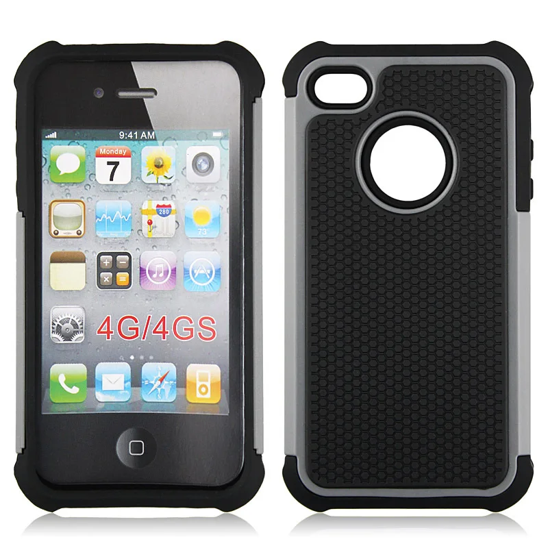 Пластиковый силиконовый чехол для iPhone 4|cover for iphone|case coverfor iphone |