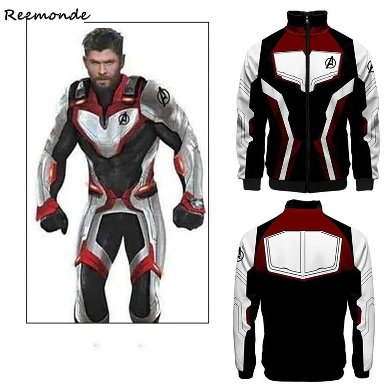 Us 196 20 Offavengers Endgame Quantum Realm Hoodies Sweatshirt Captain America Cosplay Costume Superhero Pants Coat Jackets Adult Men Boys In