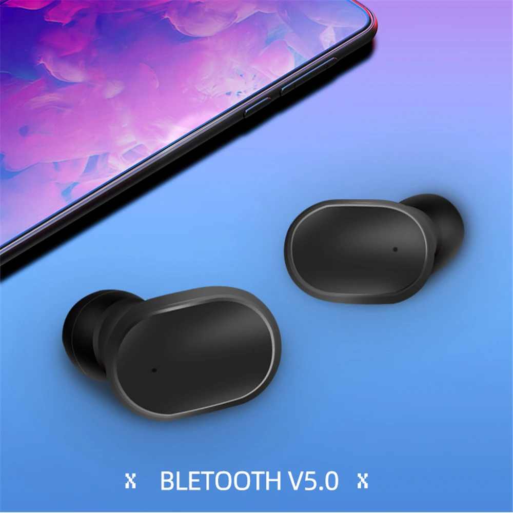 Оригинальные беспроводные наушники Mi Airdots TWS Bluetooth 5,0 с функцией шумоподавления, Универсальные наушники с микрофоном