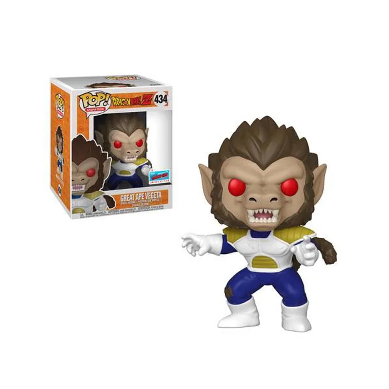 Funko pop Amine Dragon Ball Goku Beerus GRETA APE Вегета из ПВХ фигурка Коллекционная модель игрушки для детей с оригинальной коробкой