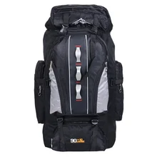 Fengtu Outdoor mountaineering bags 90L 10Lwater repellent nylon shoulder bag men and women travel hiking camping