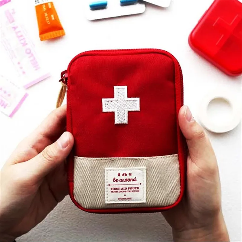

Hot Sale Survival Portable First Aid Emergency Medicine Bag Practical Outdoor Pill Storage Organizer Emergency Kits Package