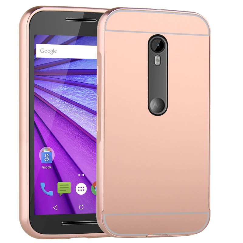 Caso para moto G3 espejo de lujo híbrido de de duro protector contraportada para Motorola Moto G3 teléfono vivienda moto g3|case forcase case - AliExpress