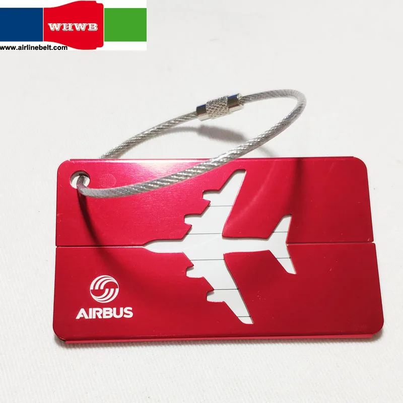 

Airline Plane FlyingTravel Accessories Airbus Boeing Luggage Tags Suitcase ID Address Holder Baggage Boarding Portable Label