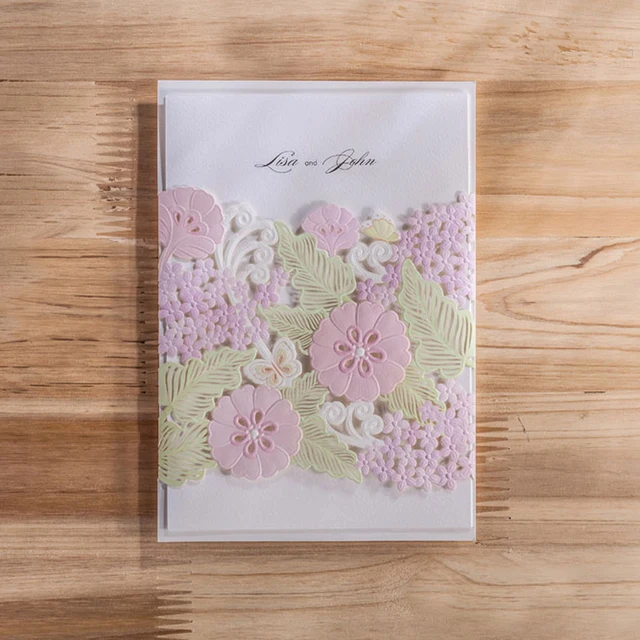 Flower Quinceanera Invitations 9