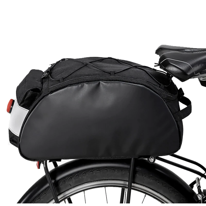 New Bicycle Bag Shockproof Bike Saddle Bag with Rear Light Cycling Rear Seat Shoulder Bag With Tail Light MTB Bike Accessories New Bicycle Bag Shockproof Bike Saddle Bag with Rear Light Cycling Rear Seat Shoulder Bag With Tail Light MTB Bike Accessories