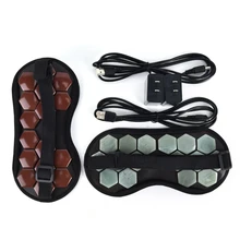 Физиотерапия расслабляющая маска для глаз физиотерапия натуральный Нефритовый камень германий турмалин маска для сна для лица маска для глаз для путешествий в офисе