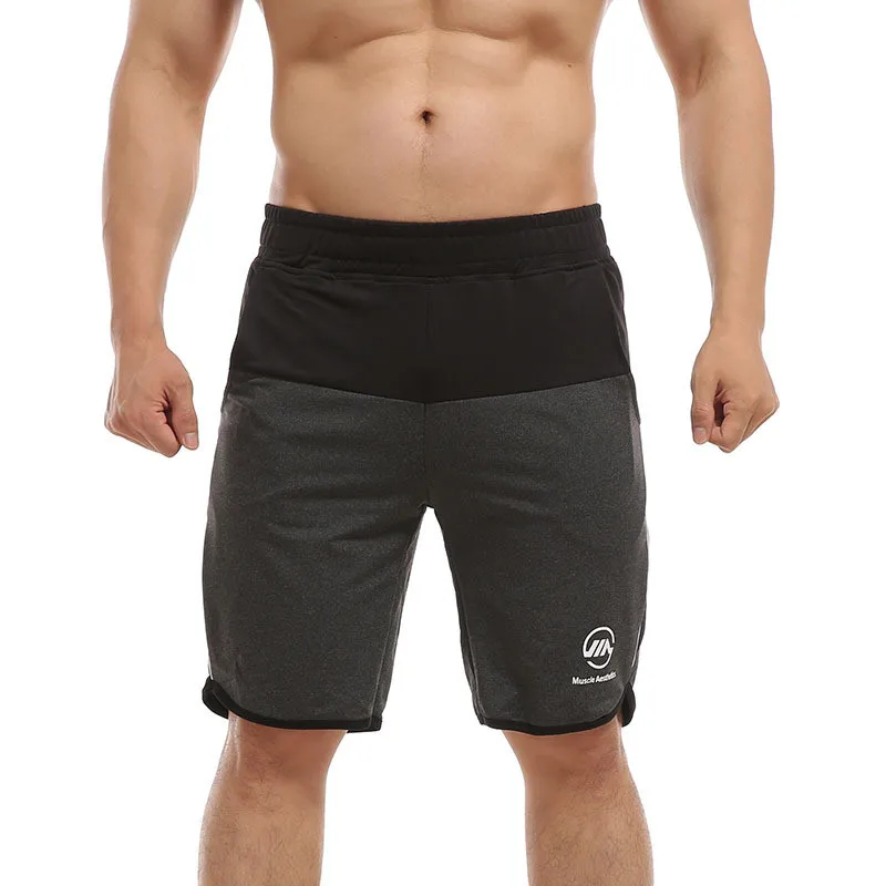 

New Men Fitness Bodybuilding Shorts Man Summer Gyms Workout Male Breathable Mesh Quick Dry Sportswear Jogger men Short Pants