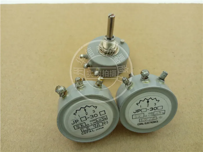 

[VK] Used COPAL JP-30 5K 500r 360 degree transponder plastic potentiometer handle 4MM switch