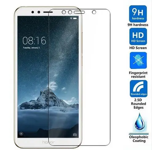 2.5D Закаленное стекло для Huawei Y6 Prime 2018 защитная пленка 9H передняя защита ЖК-экран
