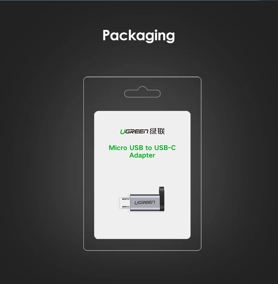 Ugreen usb c для micro usb кабель зарядного устройства конвертер для Samsung Galaxy A7 huawei xiaomi redmi usb type c адаптер зарядное устройство